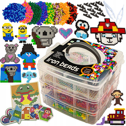 Set 6000 Margele de calcat Iron Beads idealSTORE multicolor
