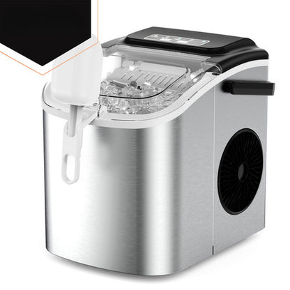 Masina de Cuburi de Gheata Profesionala idealSTORE 12KG 1.2L cu Compresor