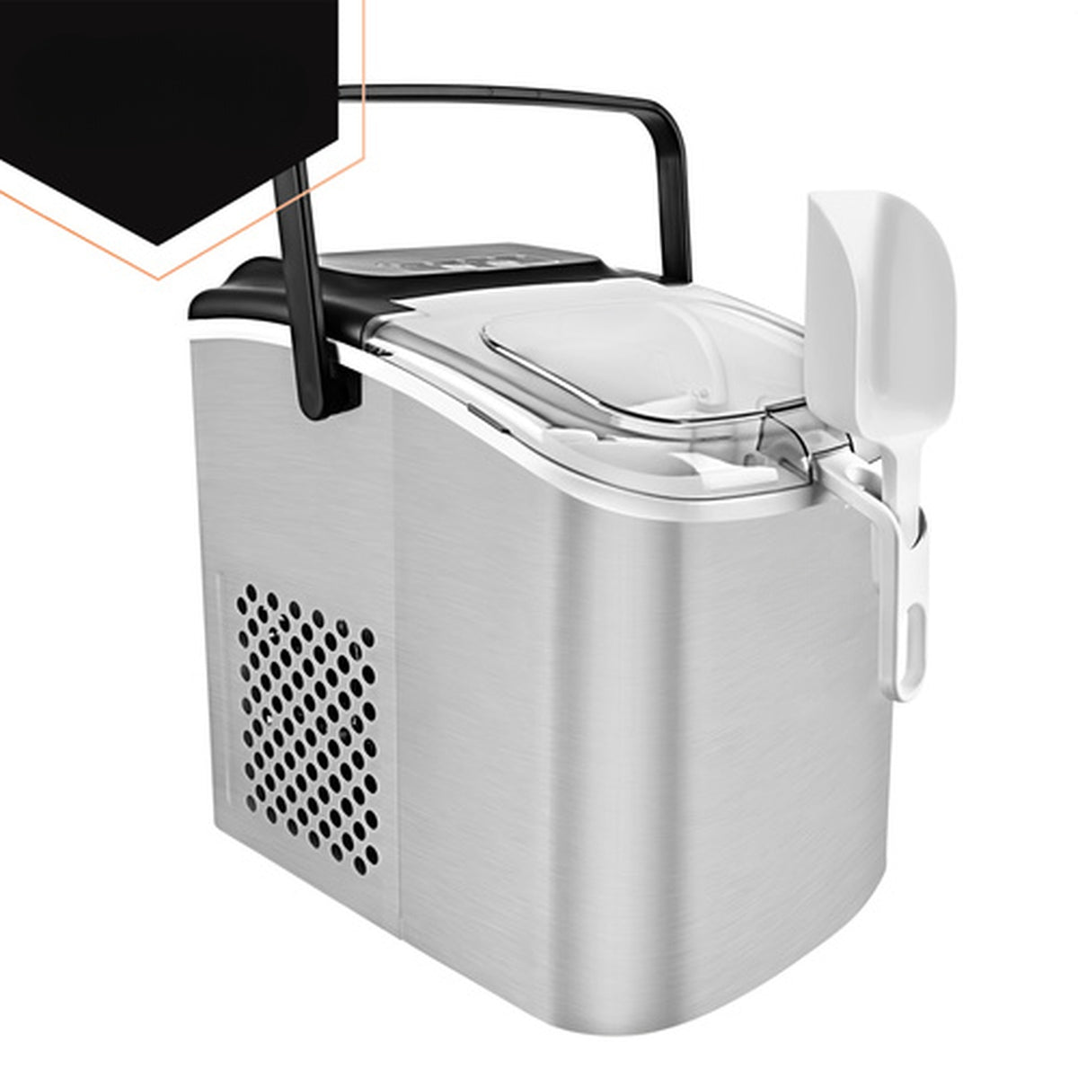 Masina de Cuburi de Gheata Profesionala idealSTORE 12KG 1.2L cu Compresor