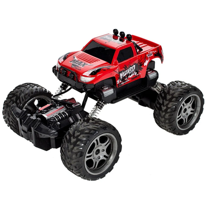 Masinuta cu telecomanda Off-Road 1:16 20 km/h idealSTORE, 2.4GHz, roti teren accidentat, rosie