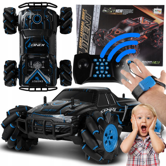 Masinuta cu telecomanda King Sport IdealStore cu ceas control si roti cauciucate 2.4G