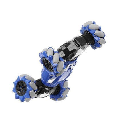 Masinuta RC controlata prin gesturi IdealStore Innovative Car 4x4 Off Road Albastru