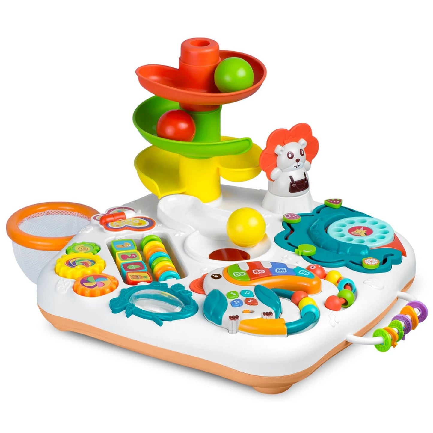 Masuta Educativa Muzicala idealSTORE cu Pian Detasabil si Cos Baschet