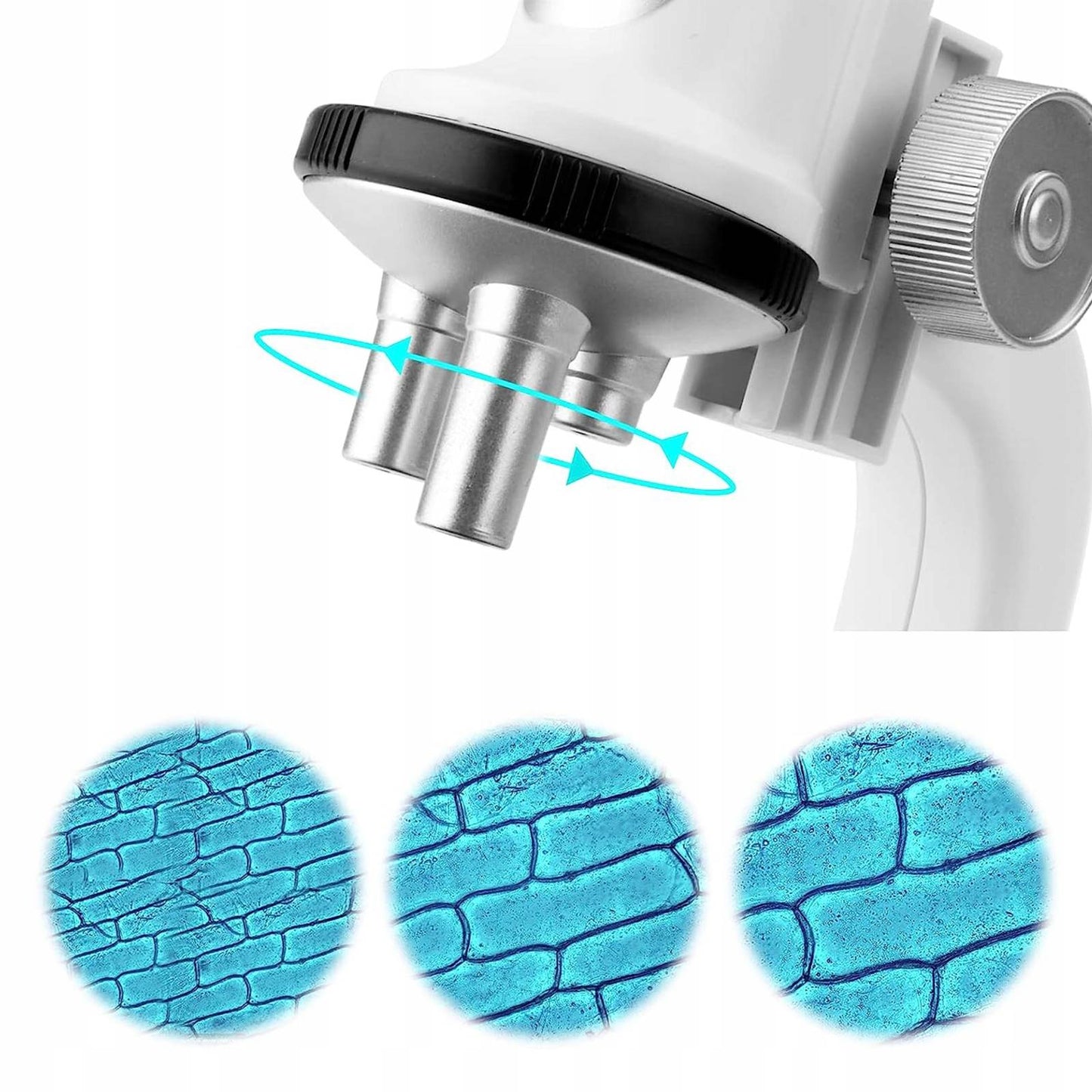 Microscop digital LED multifunctional copii 200x 600x 1200x cu suport telefon