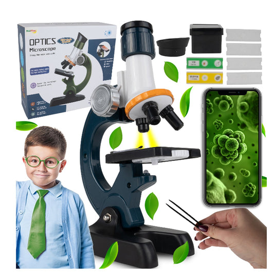 Microscop stiintific multifunctional Microstar 1200x pentru copii