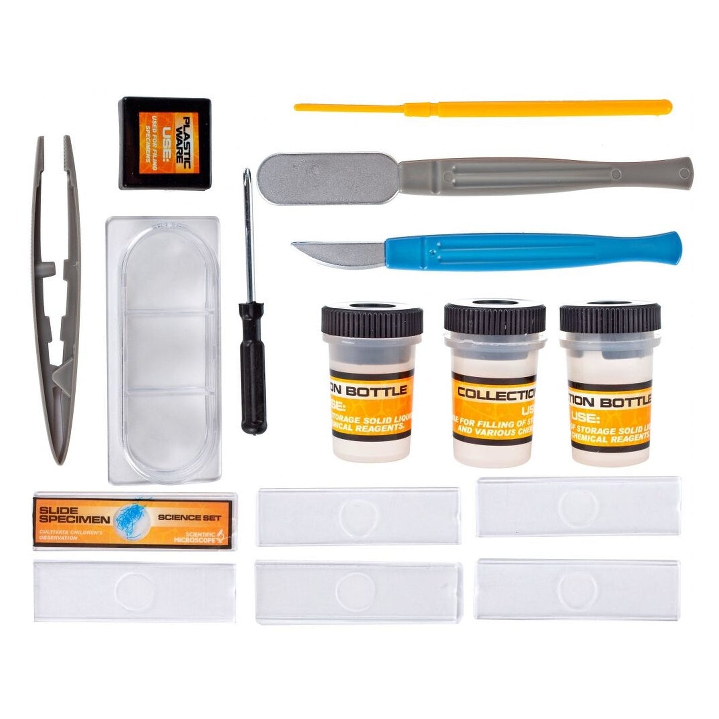 Microscop multifunctional stiintific pentru copii cu accesorii si lumina LED