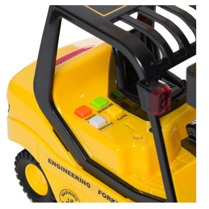 Jucarie motostivuitor cu palet, sunete si ridicare, pentru copii