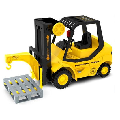 Jucarie motostivuitor cu palet, sunete si ridicare, pentru copii