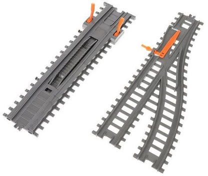 Tren electric cu sina si accesorii, 9m