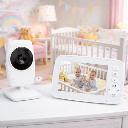 Baby Monitor Video Audio Baby SuperView IdealStore 3.2 inch Wireless