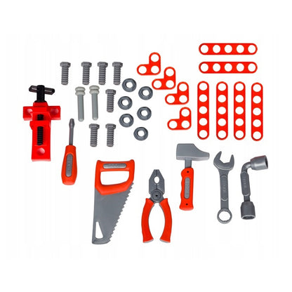 Banc de Lucru cu 50 Scule si Unelte pentru Copii