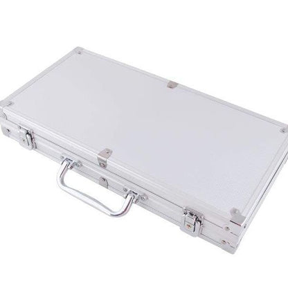 Set Joc de Poker 300 de Jetoane, Valiza Metalica si Accesorii Joc