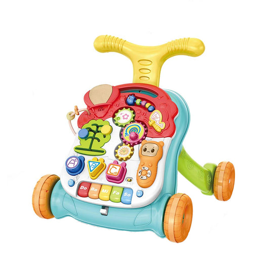Antepremergator si centru de activitati 2in1 Musical Walker