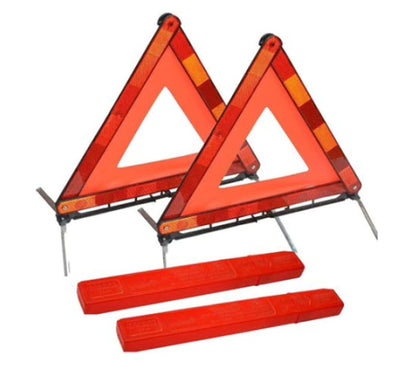 Kit Siguranta Auto Omologat OMC, 2 Triunghiuri reflectorizante, Stingator, Trusa de prim ajutor, Vesta reflectorizanta, Geanta de depozitare