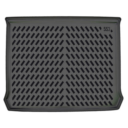 Covor Porbagaj Tip Tavita idealSTORE, Compatibil Fiat Doblo II 2010-2022, Material TPE Flexibil, Margine Inalta