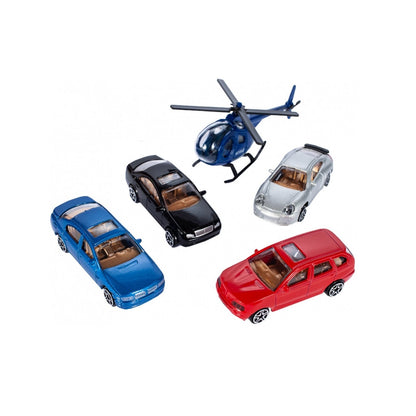 Set de joaca parcare copii Racing Parking cu masinute, elicopter si lift auto