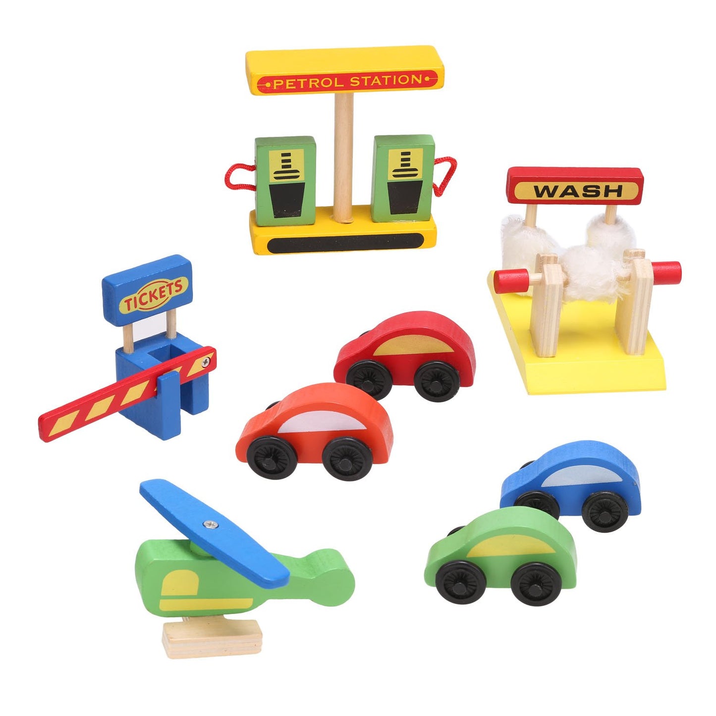 Parcare Supraetajata de Masini, Cu Heliport, Din Lemn - Krista