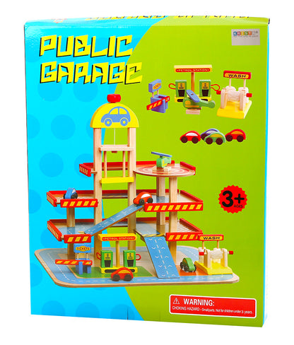 Parcare Supraetajata de Masini, Cu Heliport, Din Lemn - Krista