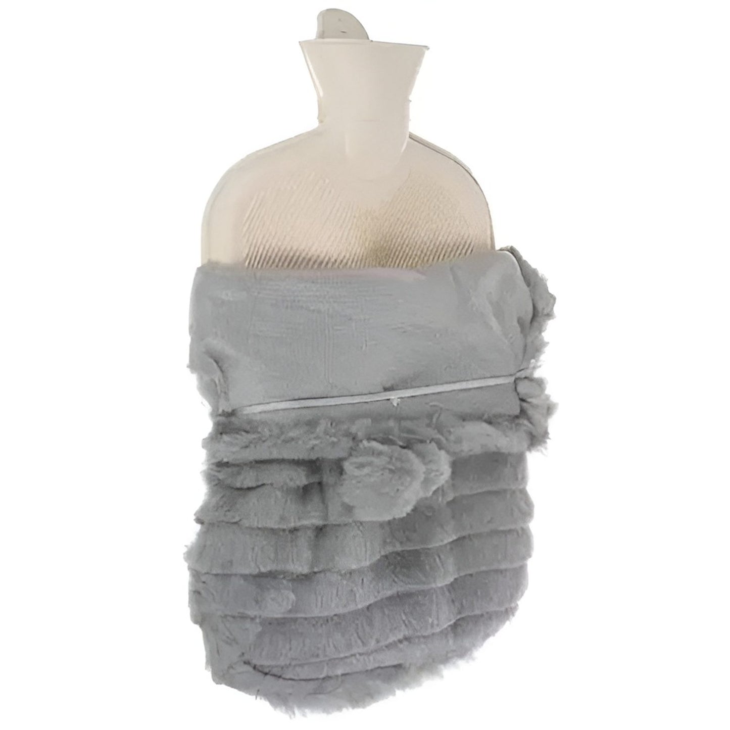Perna cu apa calda si rece, pentru calmarea durerilor, IdealStore, husa de plus, 38x20x2 cm, 2l