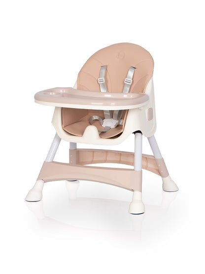 Scaun de masa bebe multifunctional 4 in 1 COLIBRO PICOLO, Pastel Pink
