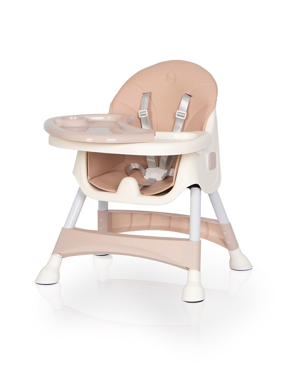 Scaun de masa bebe multifunctional 4 in 1 COLIBRO PICOLO, Pastel Pink