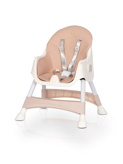 Scaun de masa bebe multifunctional 4 in 1 COLIBRO PICOLO, Pastel Pink