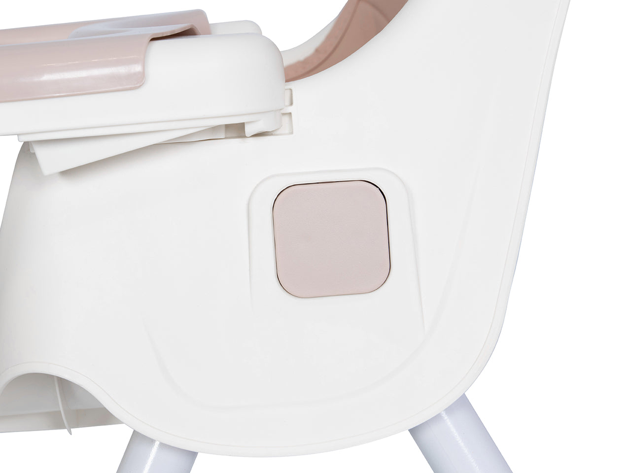 Scaun de masa bebe multifunctional 4 in 1 COLIBRO PICOLO, Pastel Pink