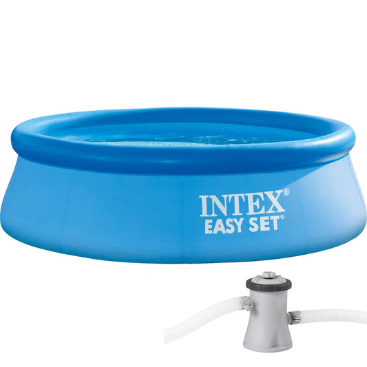 Piscina Intex Easy Set, Pompa inclusa 220V, 2.44m x 76cm