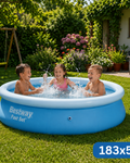 Piscina gonflabila Bestway Fast Set,Dimensiune 1.83m x 51cm