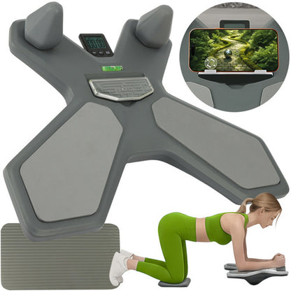 Placa de echilibru multifunctionala SoftG idealSTORE 2 in 1 cu cronometru, nivela si suport telefon