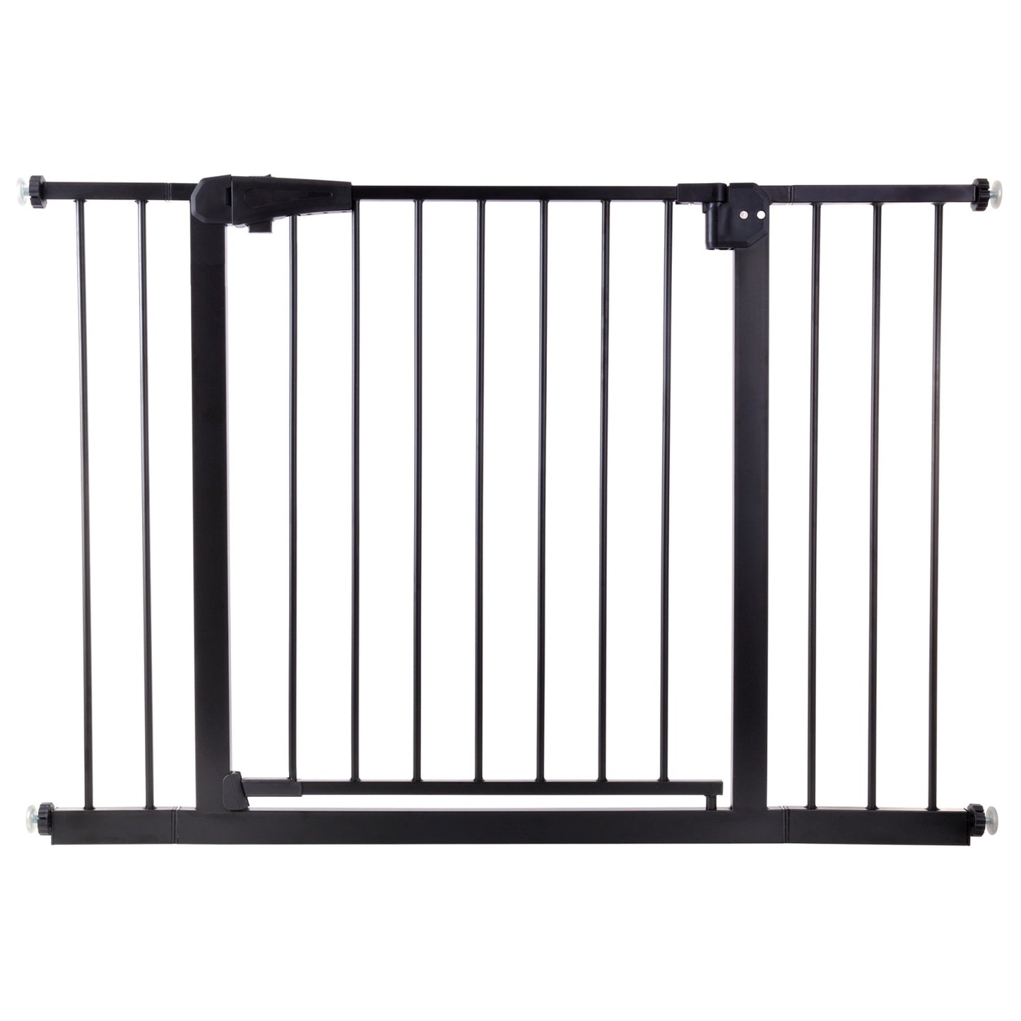 Poarta de Siguranta idealStore Safety Gate pentru Scari 75-117 cm Negru