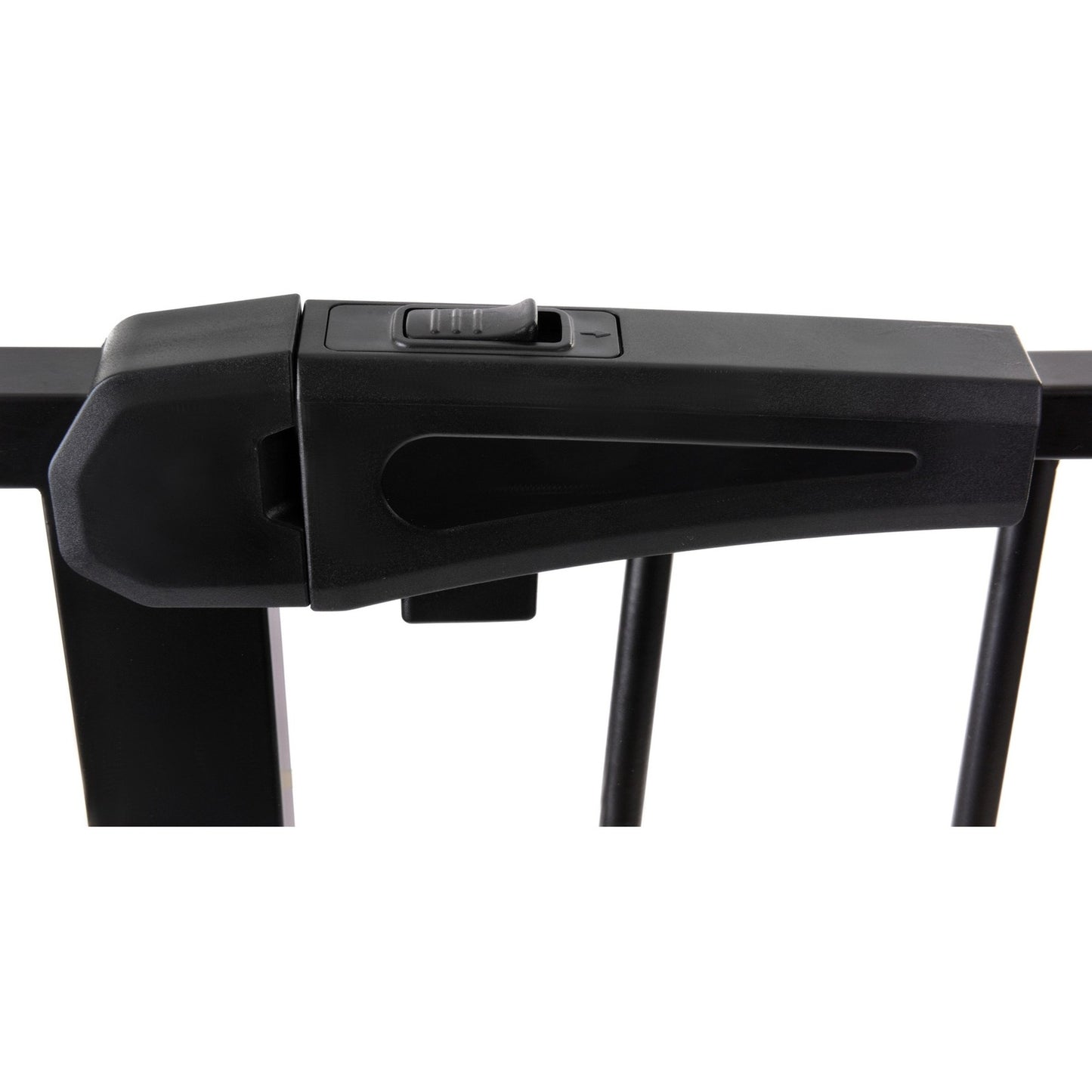 Poarta de Siguranta idealStore Safety Gate pentru Scari 75-117 cm Negru