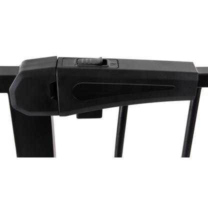 Poarta de Siguranta idealStore Safety Gate pentru Scari 75-117 cm Negru