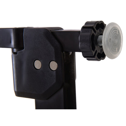 Poarta de Siguranta idealStore Safety Gate pentru Scari 75-117 cm Negru