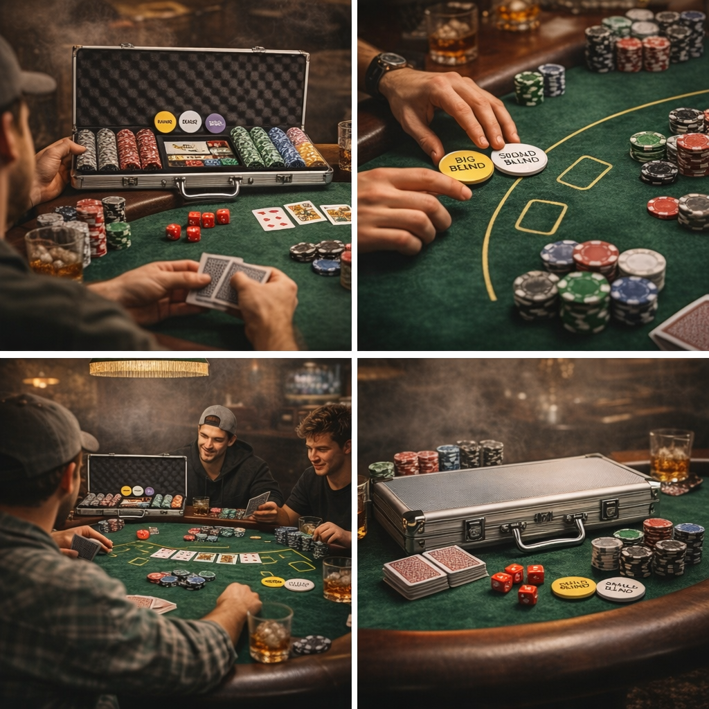 Set Poker idealStore Texas Master Lux 500 Jetoane cu Servieta Aluminiu