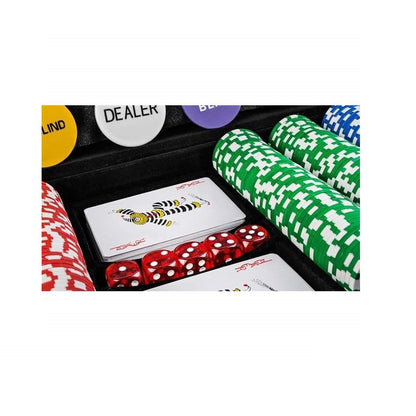 Set Poker idealStore Texas Master Lux 500 Jetoane cu Servieta Aluminiu