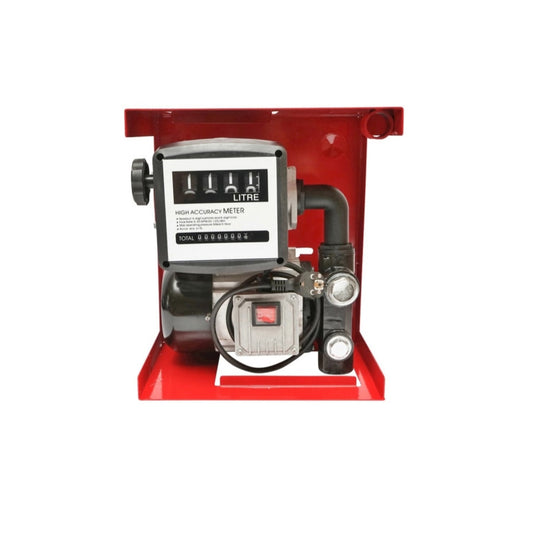 Pompa Transfer Motorina idealSTORE 220V 550W Debit 60L/min, Kit cu Contor, Furtun Aspiratie 1,5M, Furtun Transfer 4M, Pistol