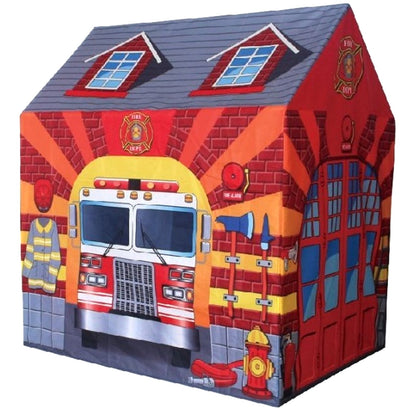 Cort de joaca FIRE BUS pentru copii idealSTORE,Dimensiuni 95 x 72 x 102 cm,Ideal pentru casa sau gradina