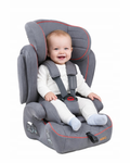 Scaun Auto Profesional Dedicat Pentru Copil Baby Jolie MIKO idealSTORE,Greutate 9-36 kg,Tetiera Reglabila,Gri