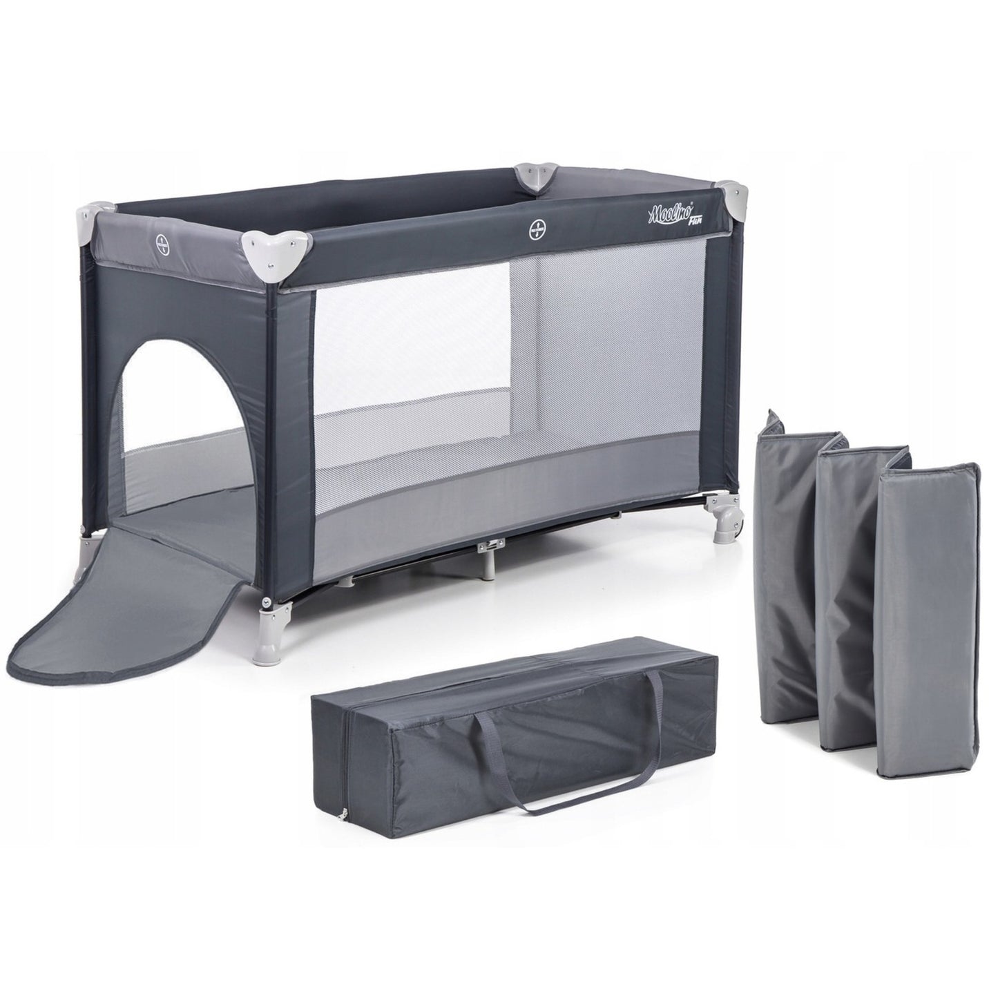 Patut Turistic pliabil Ideal Travel, Design solid si elastic, constructie solida in 7 puncte