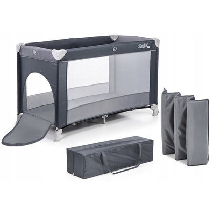 Patut Turistic pliabil Ideal Travel, Design solid si elastic, constructie solida in 7 puncte