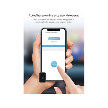 Adaptor Wireless CarPlay cu AI idealSTORE,compatibil Wireless CarPlay si Android,Conectare Automata, Conectare la Microfonul Masinii, Sincronizare Rapida