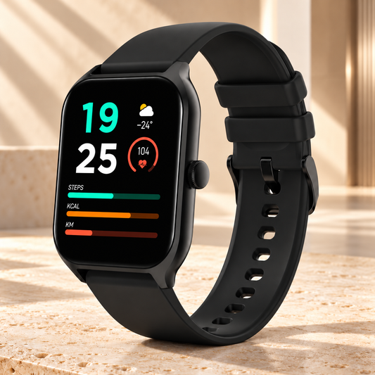 Ceas Smartwatch Prince Collection IdealStore, Ecran Tactil 1.96 inch, Preluare Apeluri si Mesaje Bluetooth, Monitorizare Ritm Cardiac si Somn, Multi-Sport, Difuzor si Microfon incorporat, IP67, Alarma, Android-IOS, Long Battery, Black Edition