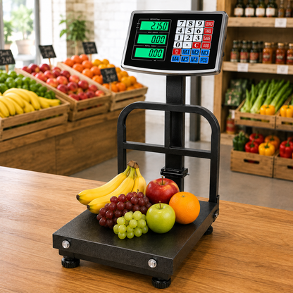 Cantar electronic Soft idealSTORE, Afisaj LCD iluminat, Capacitate maxima sustinuta 200kg