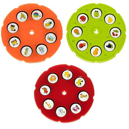 Set proiector pentru desen cu imagini luminate CLASStitude, 24 imagini, 6 markere, carte de desen, Albastru deschis / Mov