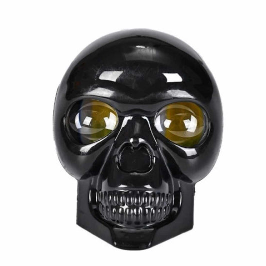 Proiector LED SKULL idealStore, Putere Iluminare 1100LM, Iluminare Duala Alb sau Galben, Tensiune Functionare 12-24V, Rezistent la Apa, Design Unic, Culoare Negru
