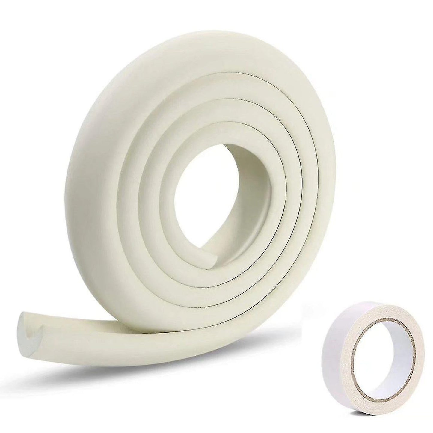 Banda protectie colturi si margini mobila 2 m IdealSTORE alba