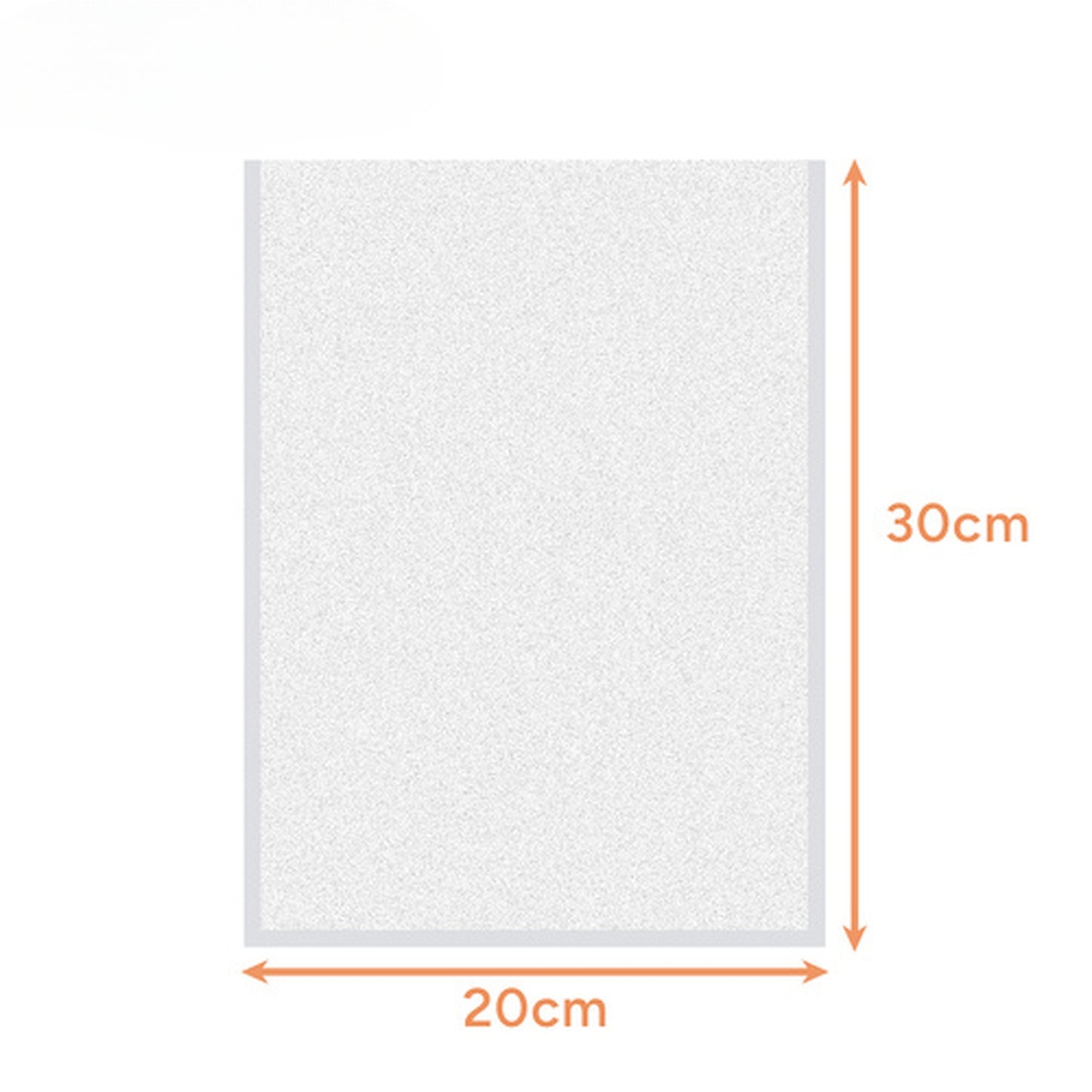 Set 50 Pungi Vidat Alimente 20x30 cm idealSTORE, Compatibile Aparat de Vidat, PE PA