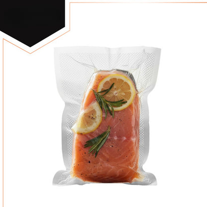 Set 50 Pungi Vidat Alimente 20x30 cm idealSTORE, Compatibile Aparat de Vidat, PE PA