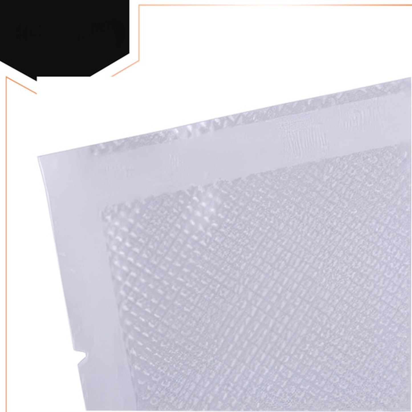 Set 50 Pungi Vidat Alimente 20x30 cm idealSTORE, Compatibile Aparat de Vidat, PE PA
